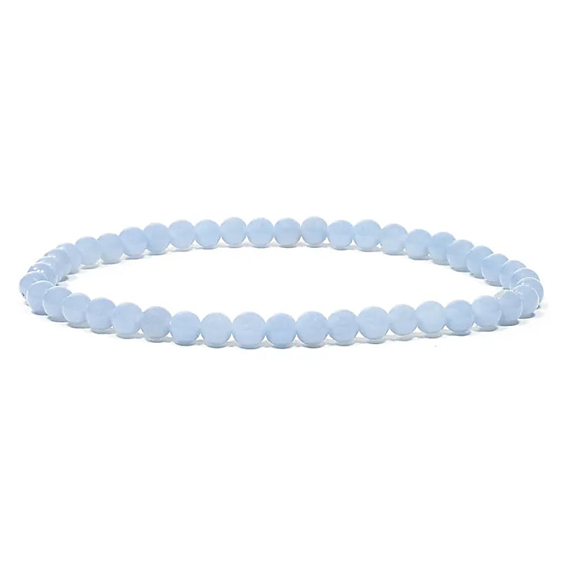 Kugelarmband Angelit (Anhydrit) 4 mm