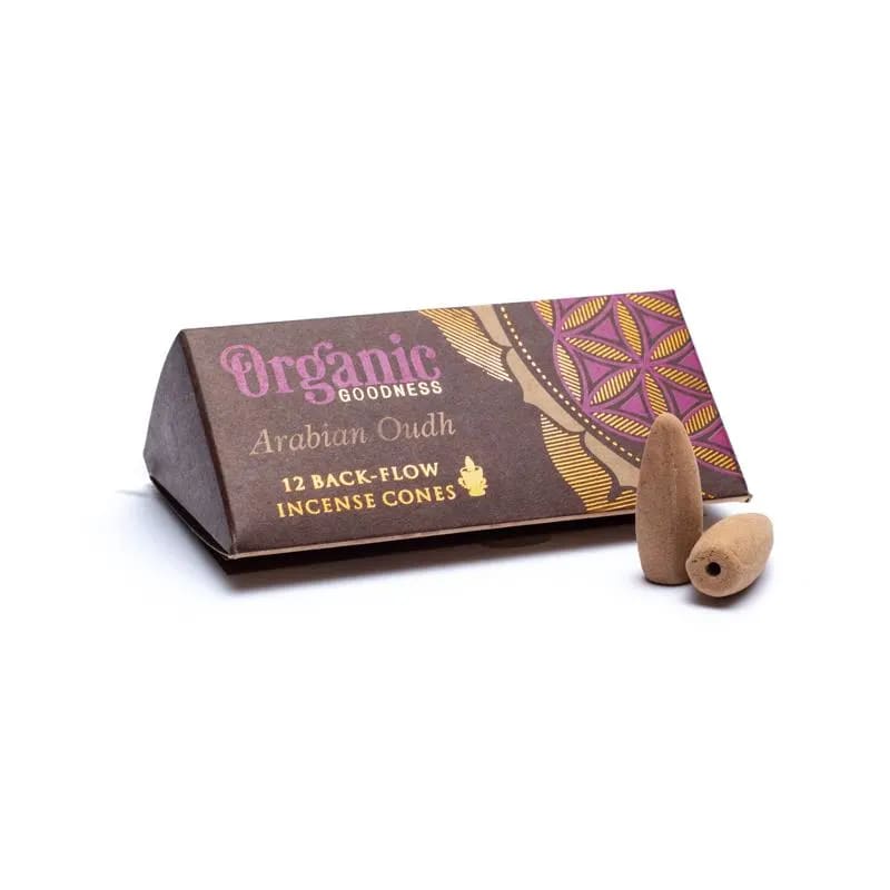 Organic Goodness Arabian Oudh Backflow Räucherkegel