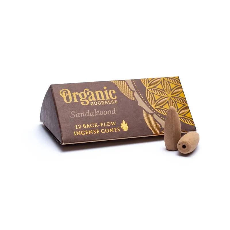 Organic Goodness Sandalwood Backflow Räucherkegel