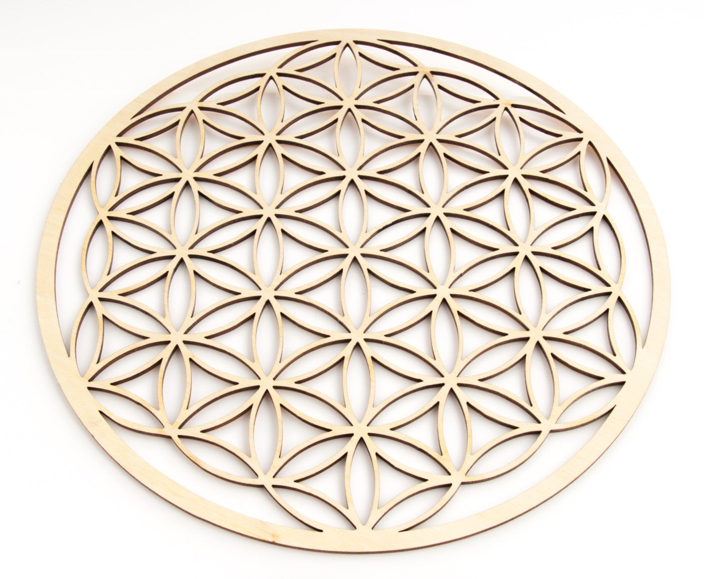 Blume des Lebens aus Holz