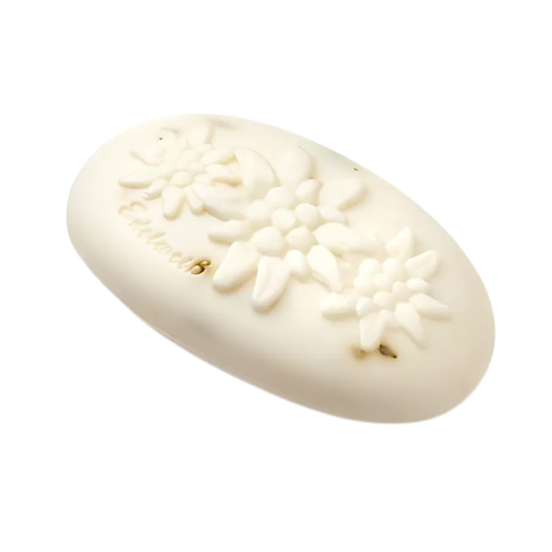 Schafmilchseife Edelweiß oval