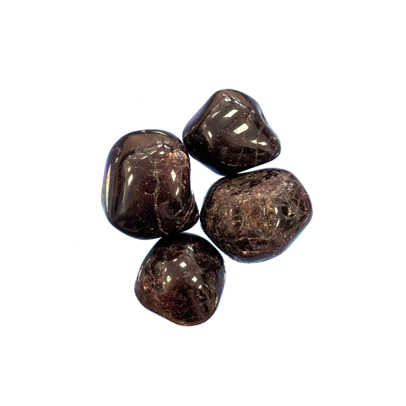 Granat Trommelstein