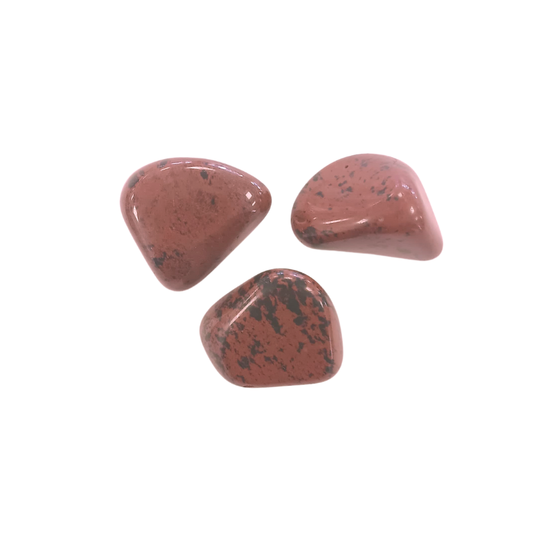 Mahagoniobsidian Trommelstein