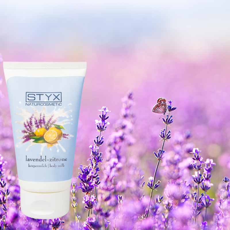 Lavendel-Zitrone Körpermilch