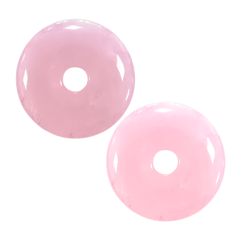 Rosenquarz Donut XL