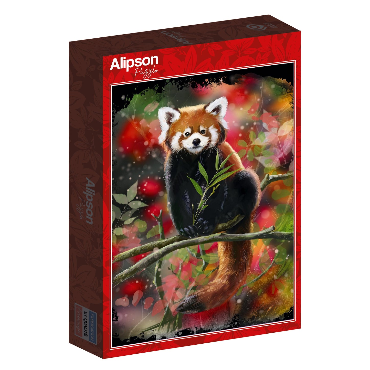 Red Panda sits on a Branch - 1000 Teile Puzzle