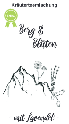 Berg & Blüten - Kräuterteemischung