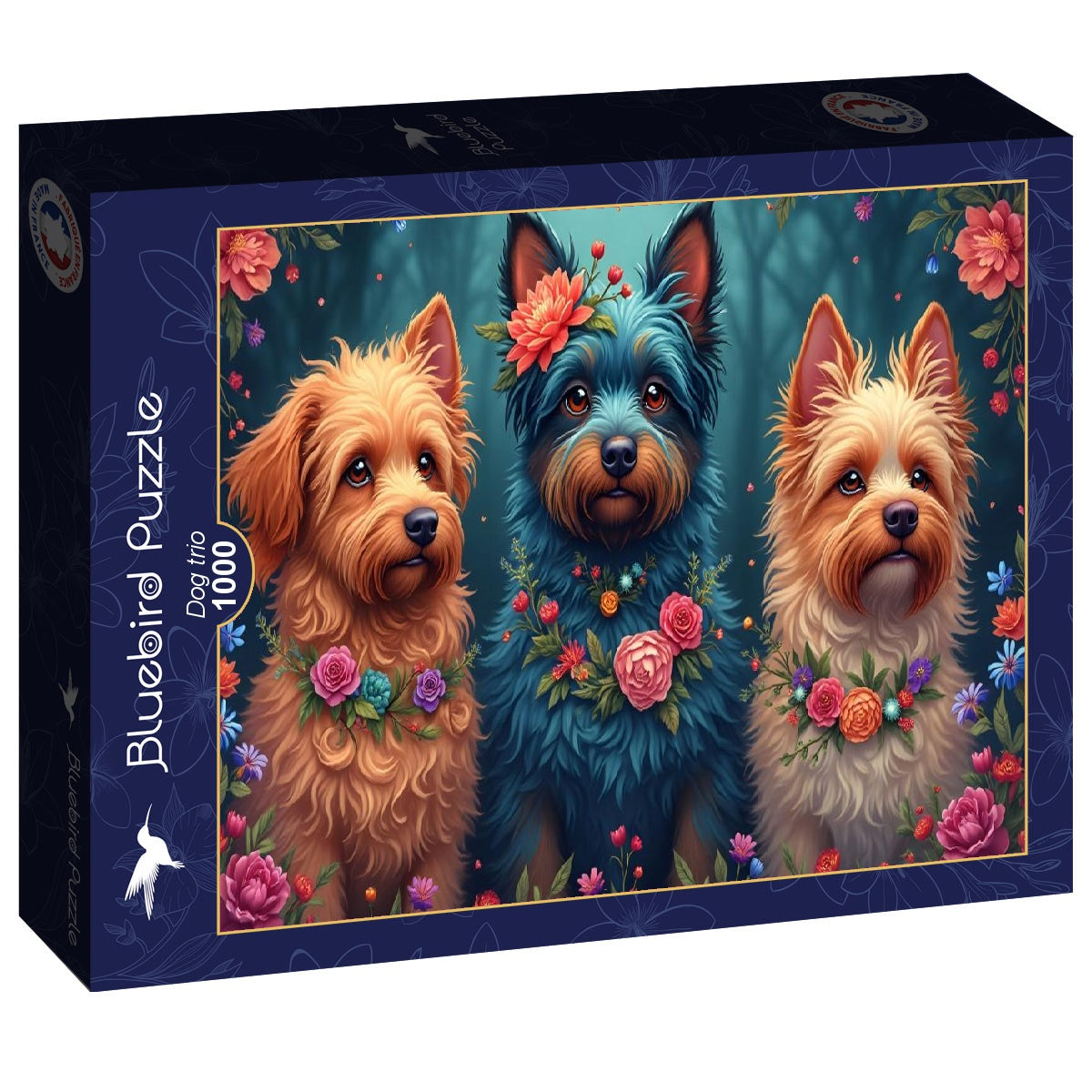 Dog Trio - 1000 Teile Puzzle