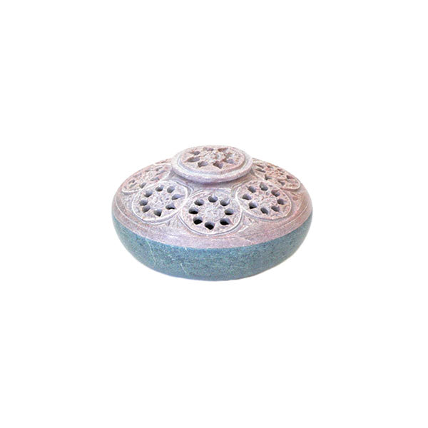 Vajra Speckstein Räucherdose