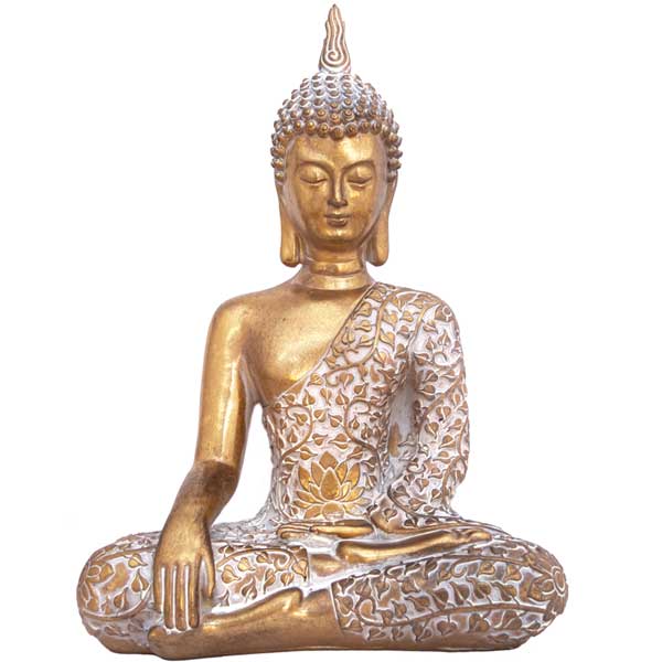 Großer Lotus Buddha sitzend