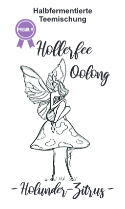 Hollerfee Oolong - Halbfermentierte Teemischung