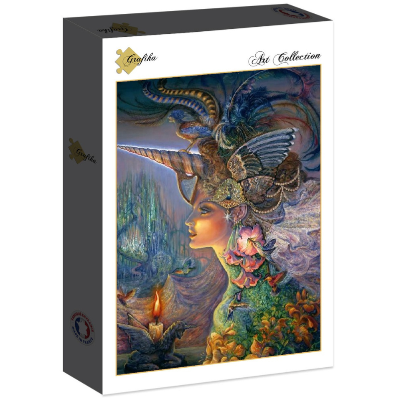 Lady Unicorn - 2000 Teile Puzzle