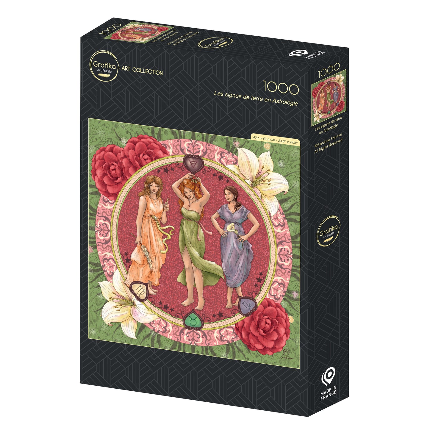 Les signes de terre en Astrologie - 1000 Teile Puzzle