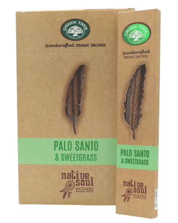 Palo Santo & Sweetgrass - Native Soul Räucherstäbchen