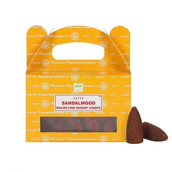 Sandelholz Backflow Räucherkegel