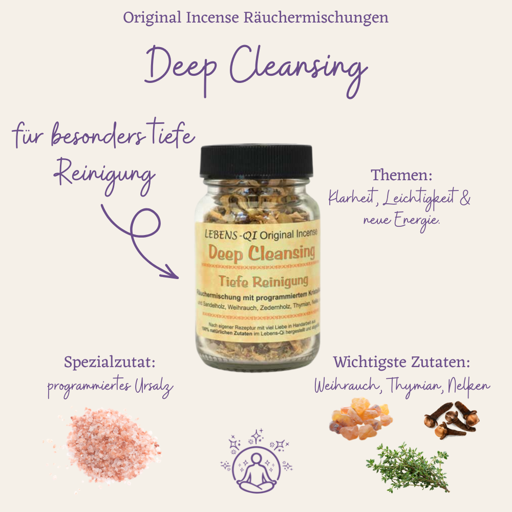 Deep Cleansing – Räuchermischung “Tiefe Reinigung”