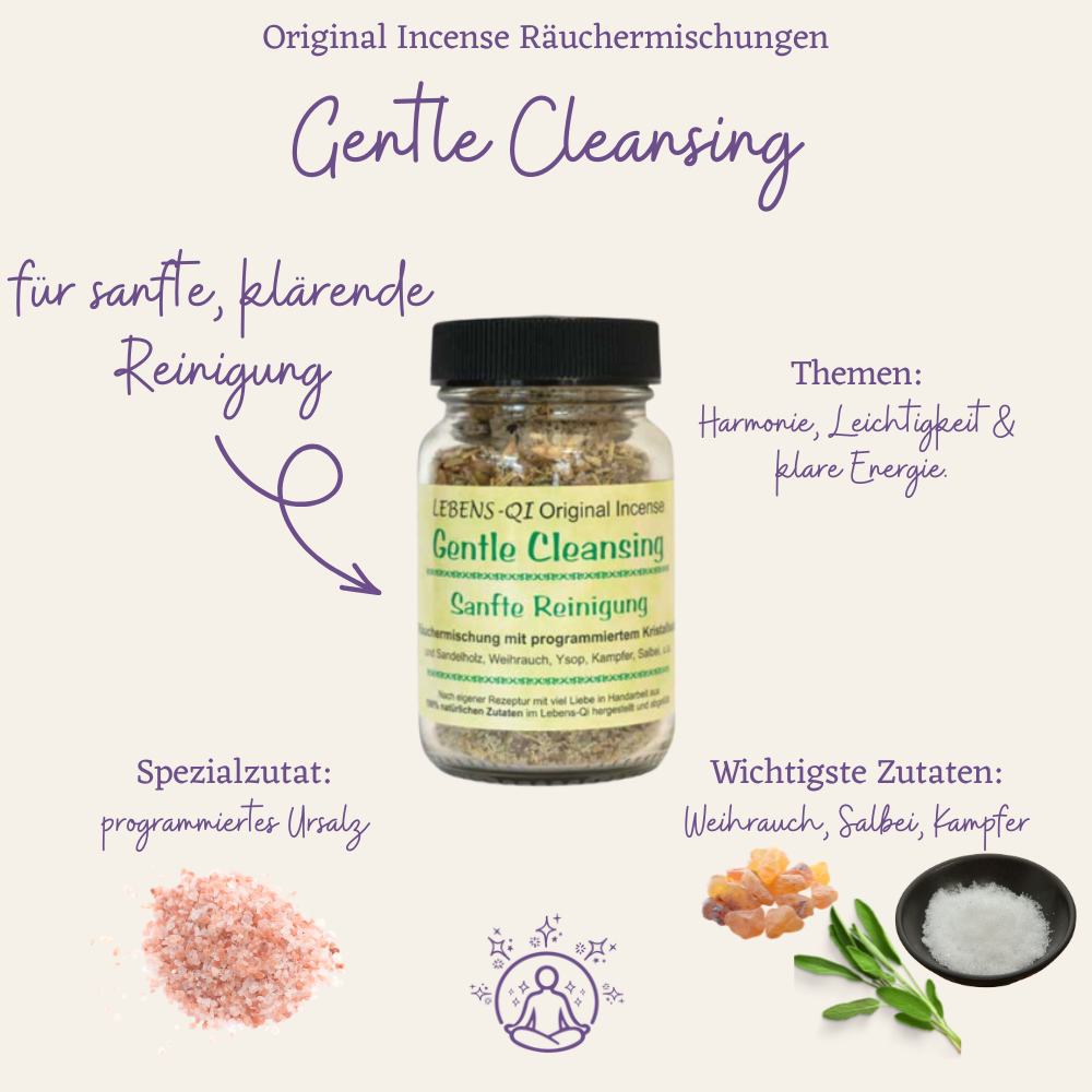 Gentle Cleansing – Räuchermischung “Sanfte Reinigung”