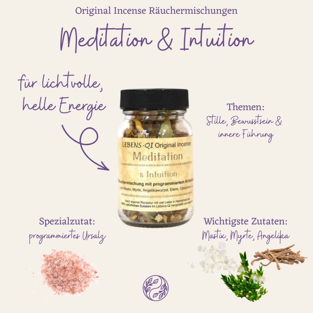 Meditation & Intuition – Räuchermischung