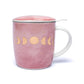 Kräuterteetasse Mondphasen inkl. Sieb