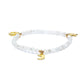 Kugelarmband Mondstein Sonne, Mond & Stern