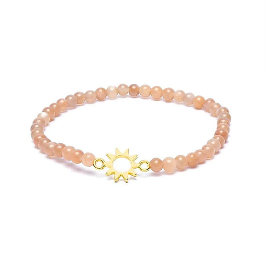Kugelarmband Sonnenstein mit Sonne