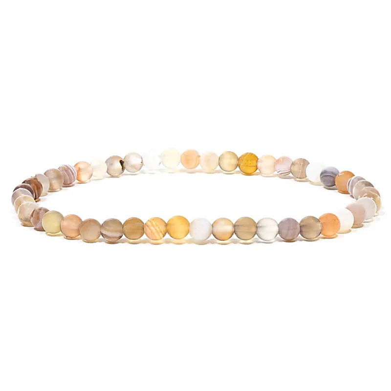 Kugelarmband Achat 4 mm