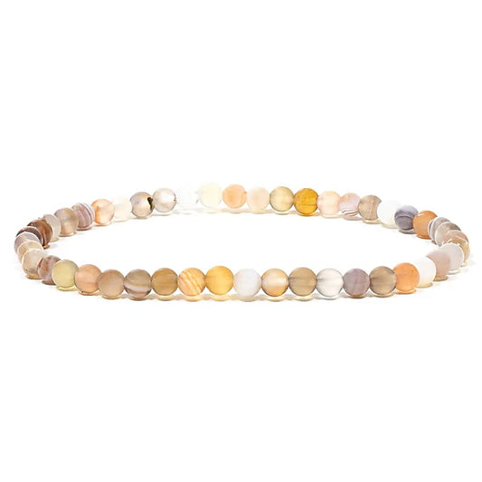 Kugelarmband Achat 4 mm
