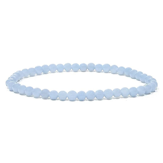 Kugelarmband Angelit (Anhydrit) 4 mm