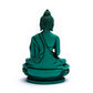 Buddha sitzend grün
