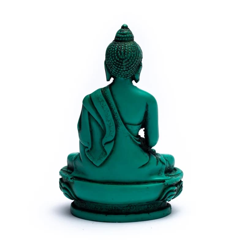 Buddha sitzend grün