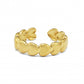Herzerl gold - Edelstahl-Ring