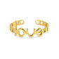love gold - Edelstahl-Ring