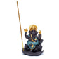 Ganesha auf Lotus - Backflow Kegelhalter