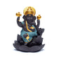 Ganesha auf Lotus - Backflow Kegelhalter