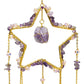 Stern mit Amethyst Suncatcher