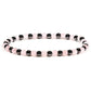 Kugelarmband Rosenquarz & Hämatit 4 mm
