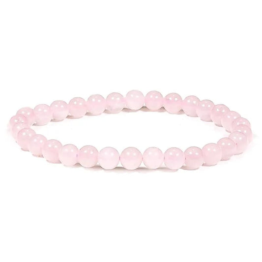 Kugelarmband Rosenquarz 5 mm