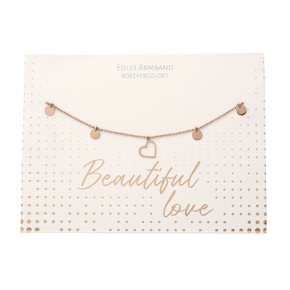 Herz - Armband "Beautiful"