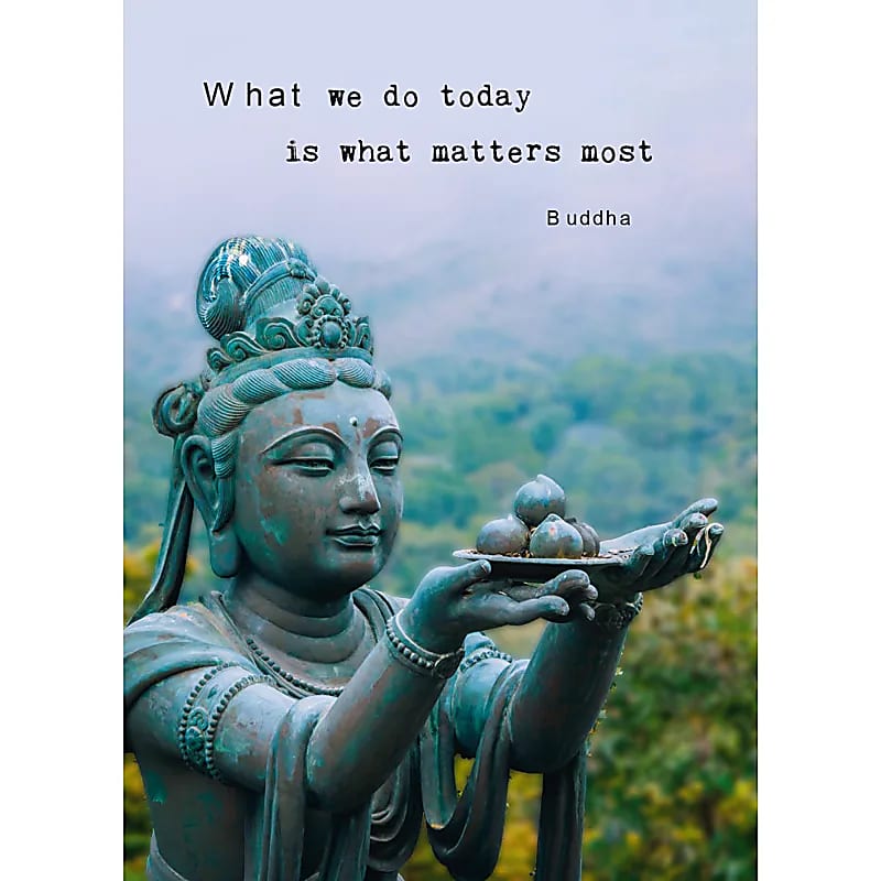 Postkarte "Buddha"