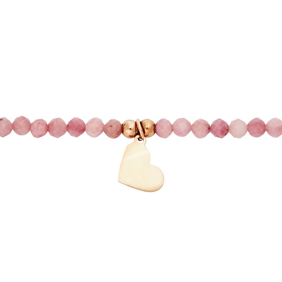 Herz Thulit-Armband - Nature Love