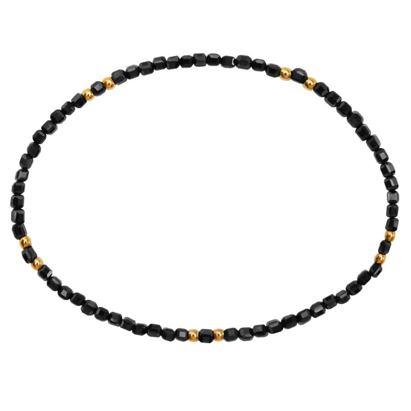 Schwarzer Spinell-Armband - Harmony of Nature