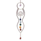 Mondgöttin mit Chakrasteinen Suncatcher