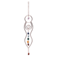 Mondgöttin mit Chakrasteinen Suncatcher