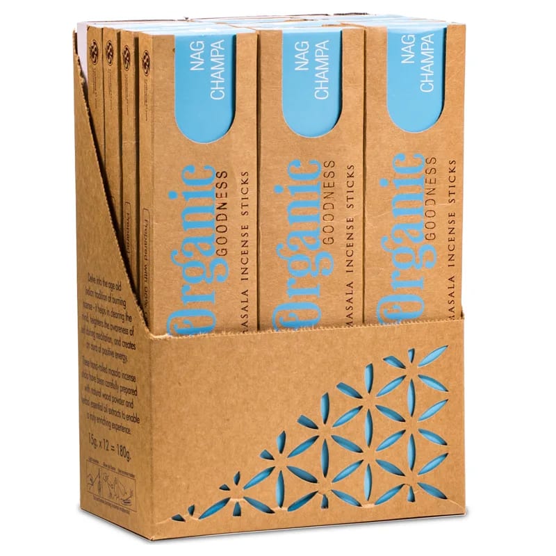 Nag Champa - Organic Goodness Räucherstäbchen