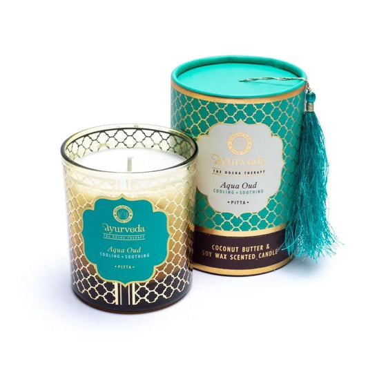 Pitta - Aqua Oud - Ayurveda Duftkerze