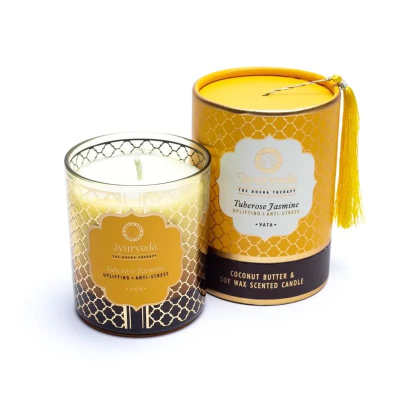 Vata - Tuberose & Jasmin - Ayurveda Duftkerze