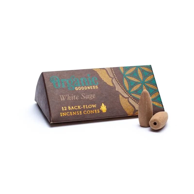 Organic Goodness White Sage Backflow Räucherkegel