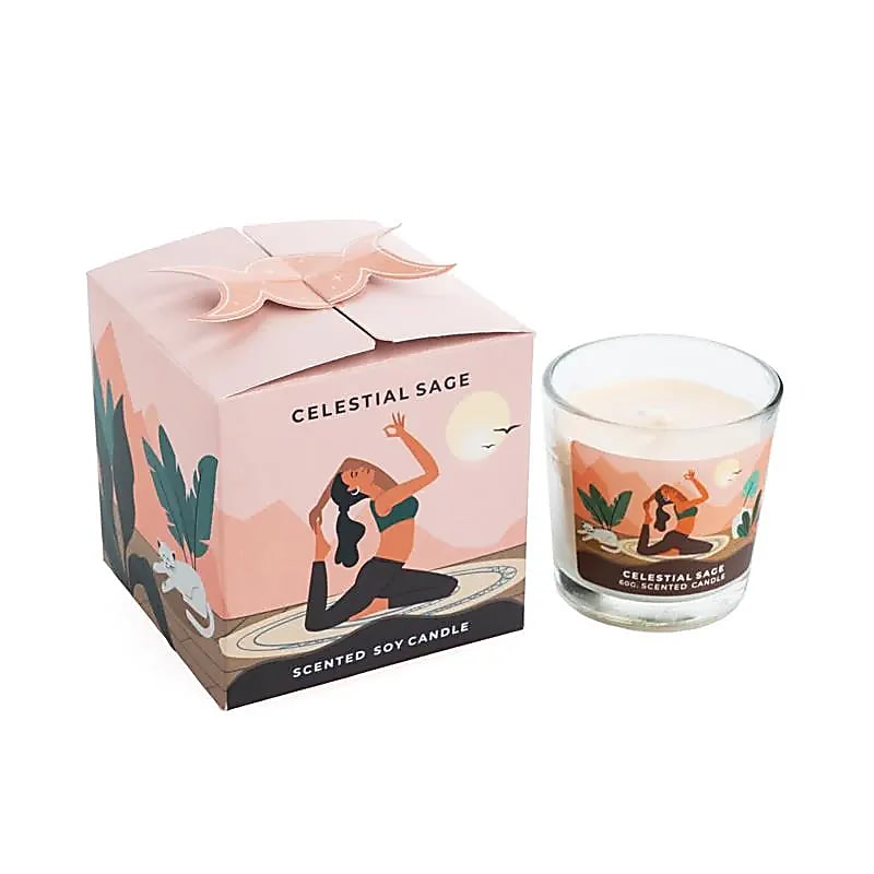 Celestial Sage - Moonshine Yoga Duftkerze im Glas