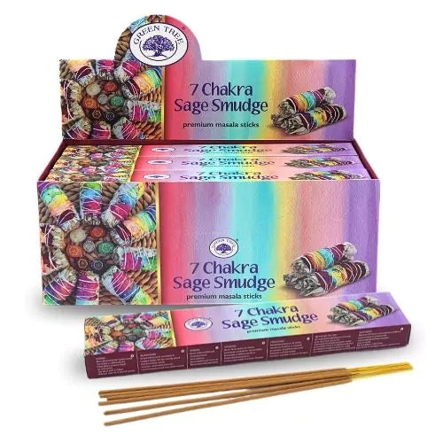 7 Chakra White Sage Smudge - Räucherstäbchen