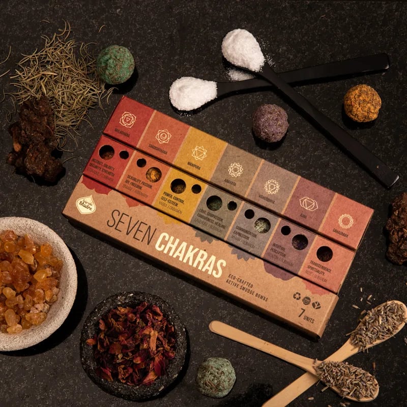 7 Chakras - Smudge Bombs Sagrada Madre